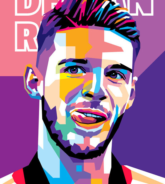 Declan Rice — Pop Art Poster