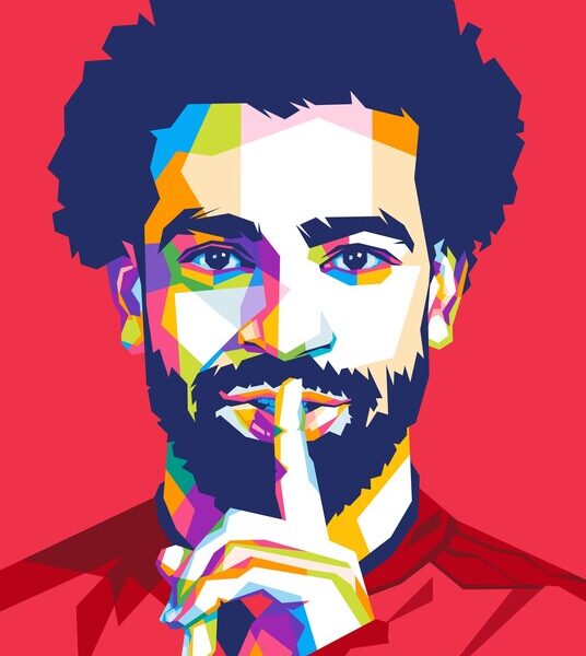 Mohamed Salah — Liverpool Pop Art Poster