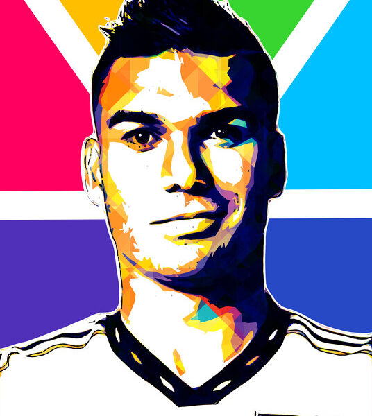 Casemiro — Manchester United Pop Art Poster