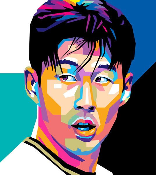 Son Heung-min — Tottenham Pop Art Poster