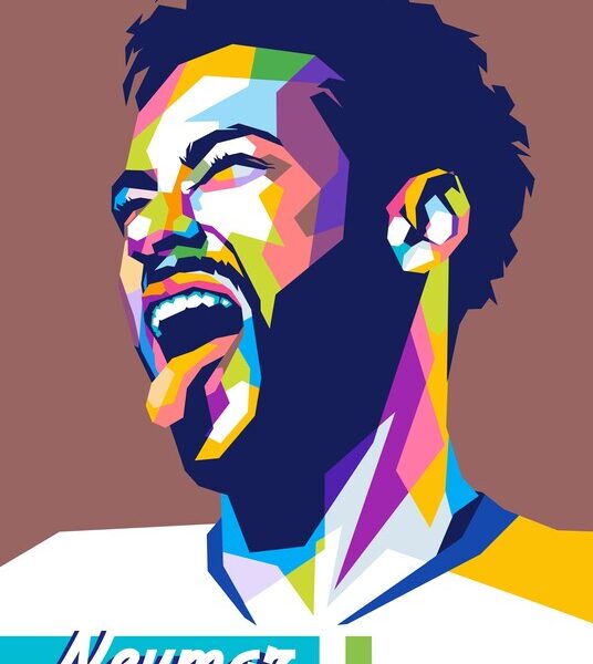 Neymar — Pop Art Poster