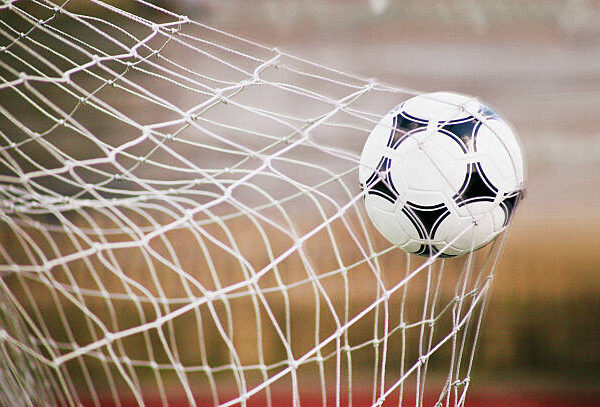 Ball in the Net — Close-Up Poster