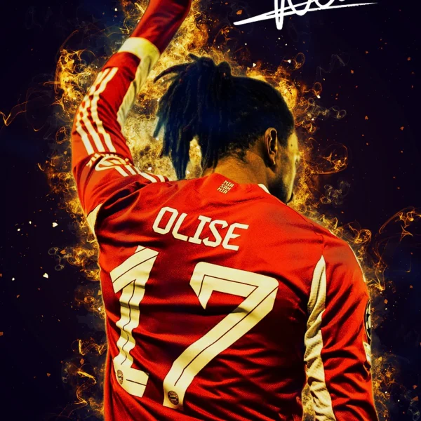 Football Player Olise 17