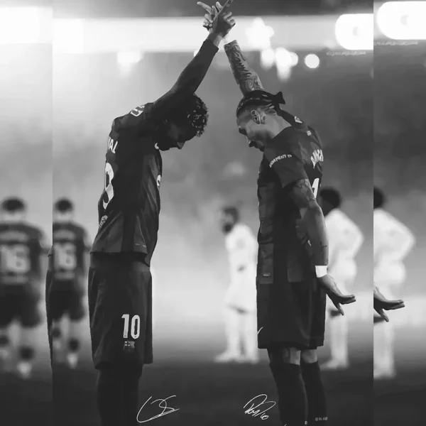 Football players celebrating 1
