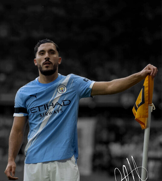 Manchester City Player — Corner Flag Poster