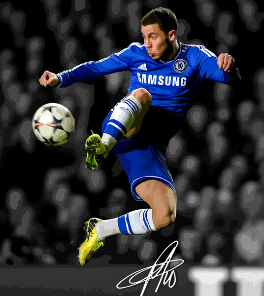 Eden Hazard — Chelsea Poster