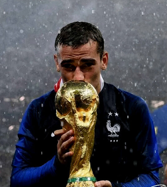 Antoine Griezmann — World Cup Trophy Poster