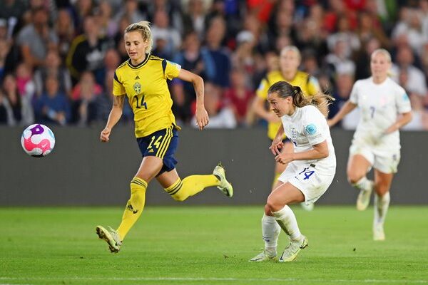 Fran Kirby England scores v Sweden Semi Final Women's EURO 2022