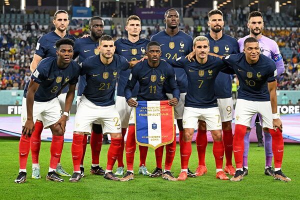 France team v Australia Group D World Cup Qatar 2022