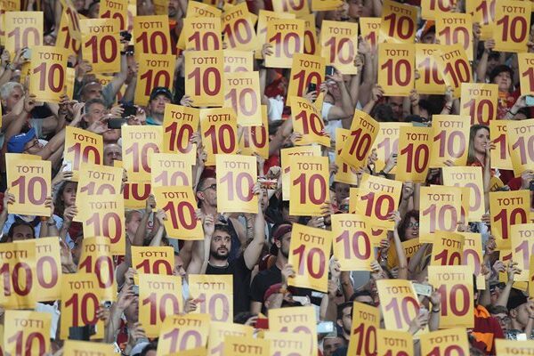 Francesco Totti Roma Farewell Stadio Olimpico Serie A 2017