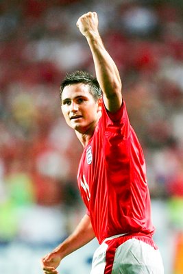 Frank Lampard celebrates