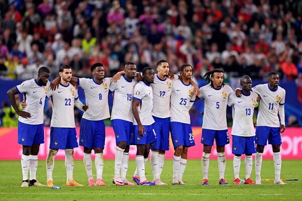 French players penalties v Portugal Quarter-Final Hamburg EURO 2024