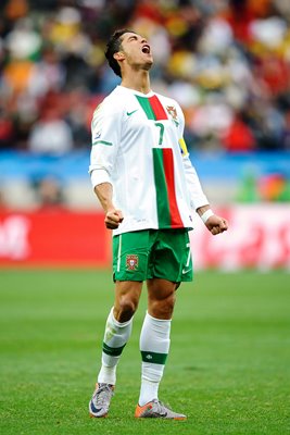 Frustrated Cristiano Ronaldo - Ivory Coast v Portugal 0-0