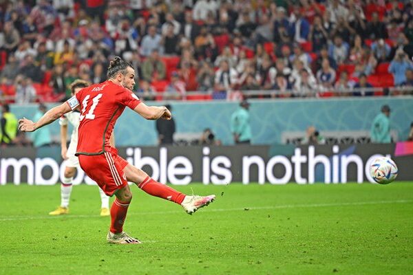 Gareth Bale Wales scores v USA Group B World Cup Qatar 2022
