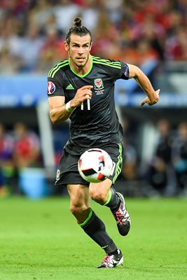 Gareth Bale Wales v Portugal Europeans 2016