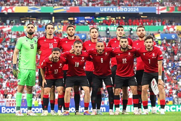 Georgia time line up v Portugal Group F Gelsenkirchen EURO 2024