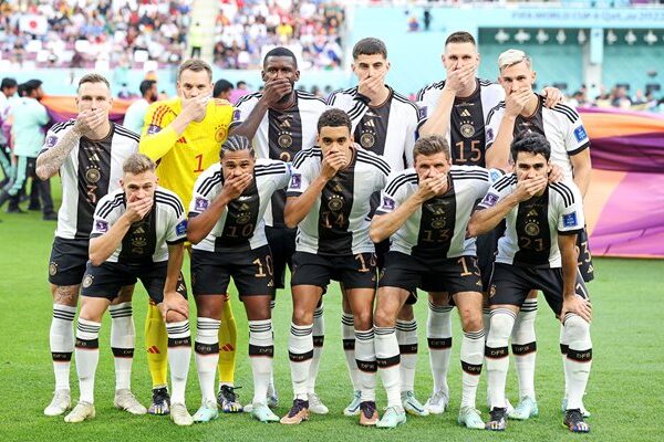Germany team v Japan Group E World Cup Qatar 2022