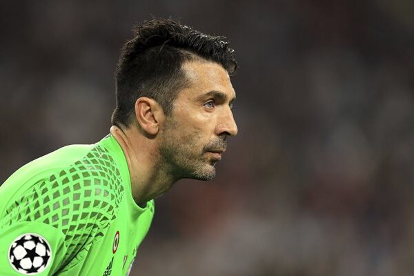 Gianluigi Buffon Juventus v Monaco Champions League 2017