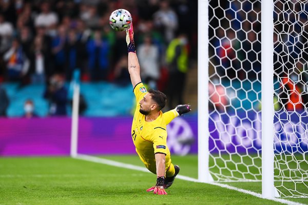 Gianluigi Donnarumma Italy Goalkeeper v Spain Semi Final Euro 2020