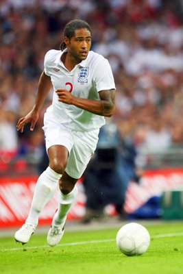 Glen Johnson in action at Wembley