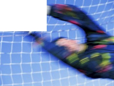 Goalkeeper Save — Action Poster