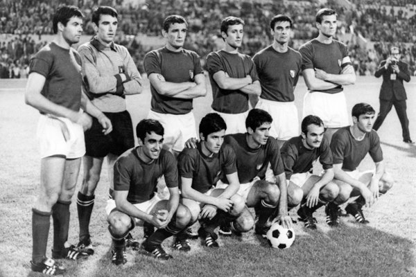 Italy team European Champions 1968