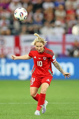 Jess Fishlock Wales v England Group D Women's EURO 2025