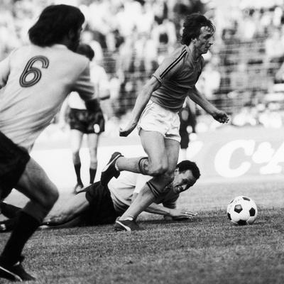 Johan Cruyff — Vintage Action Poster