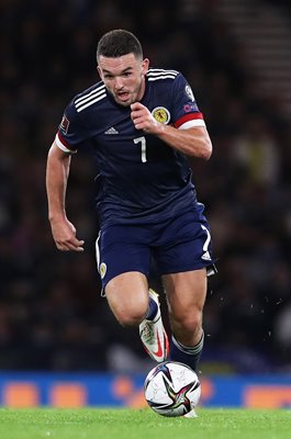 John McGinn Scotland v Moldova 2022 World Cup Qualifier