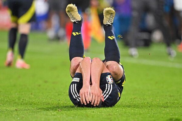 John McGinn Scotland v Switzerland Group A Cologne EURO 2024