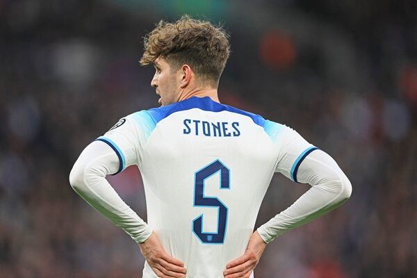 John Stones England v Ukraine EURO 2024 Qualifying Wembley 2023