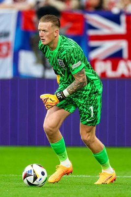 Jordan Pickford England v Serbia Group Game Gelsenkirchen EURO 2024