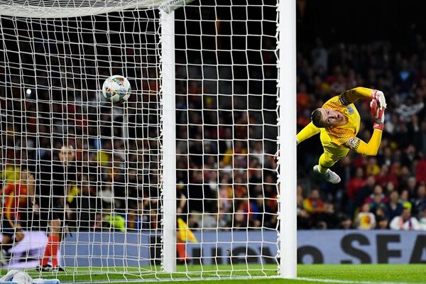 Jordan Pickford England v Spain Nations League 2018