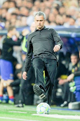 Jose Mourinho on the ball Real Madrid 2012