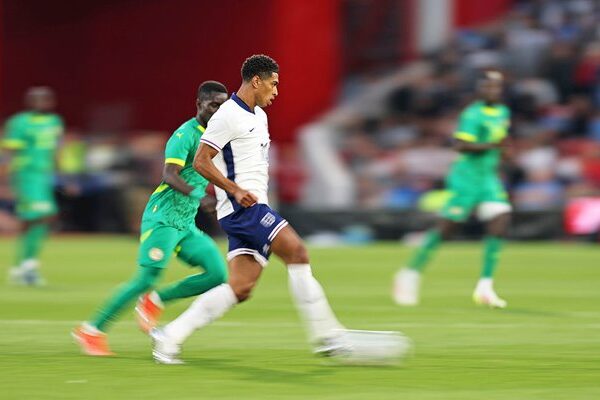 Jude Bellingham England Motion Blur effect v Senegal Nottingham 2025