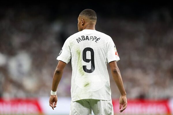 Kylian Mbappe Real Madrid v Deportivo Santiago Bernabeu La Liga 2025