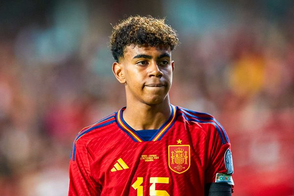 Lamine Yamal Spain v Cyprus European Qualifiers Granada 2023