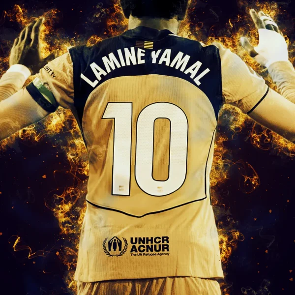 Lamine Yamal Soccer Jersey