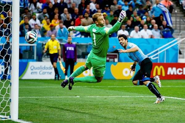 Luis Suarez Uruguay v England World Cup Brazil 2014