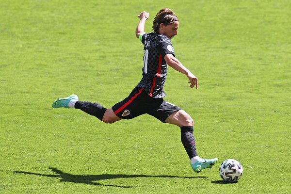 Luka Modric Croatia v England Wembley Euro 2020