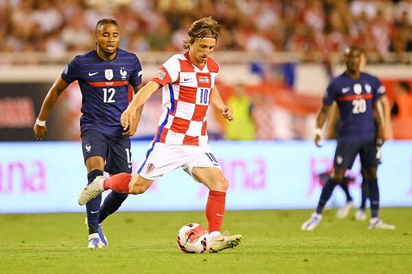 Luka Modric Croatia v France Nations League Split 2022