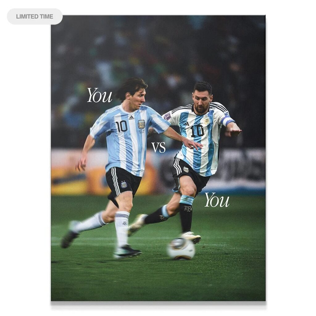 Lionel Messi — You vs. You