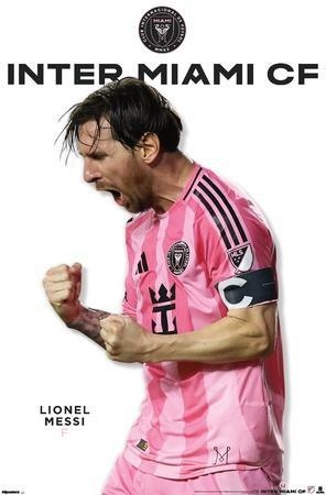 Inter Miami CF — Lionel Messi Feature Series Poster