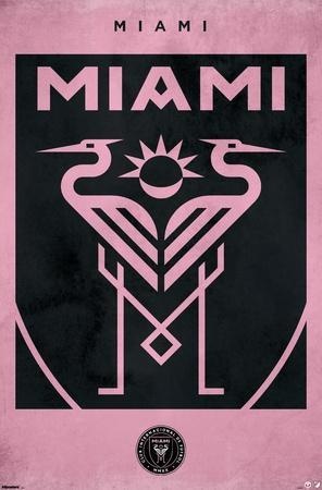 Inter Miami CF — Club Logo Poster