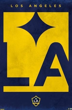LA Galaxy — Club Logo Poster