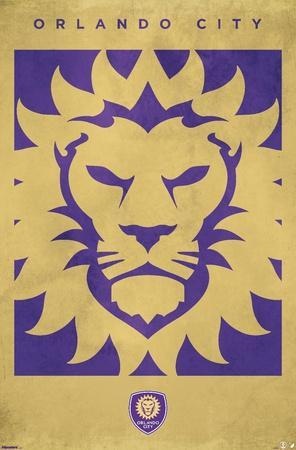 Orlando City SC — Club Logo Poster