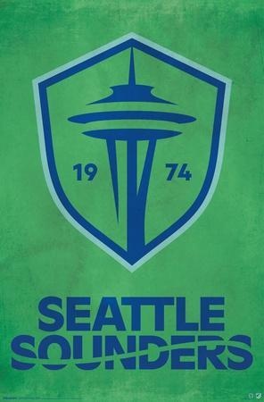Seattle Sounders FC — Club Logo Poster