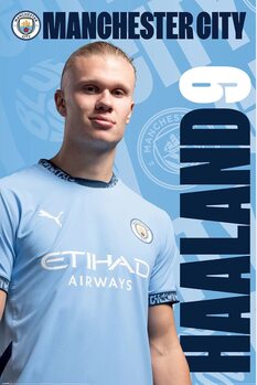 Erling Haaland — Manchester City Poster