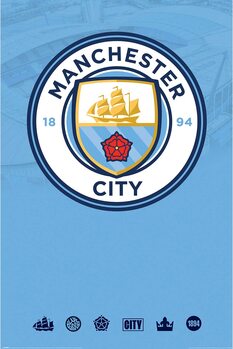 Manchester City — Club Crest Poster