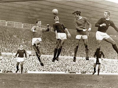 Manchester United vs Arsenal, 1967 — Old Trafford Poster